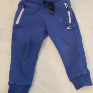 Blue toddler joggers
